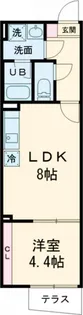 Aglaia 新宿西落合の間取り