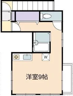 狭山アパート【2階】の間取り