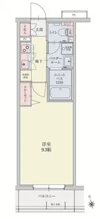 meLiV西一宮【4階】の間取り