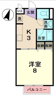 グランメールドルフ(A棟・B棟)【2階】の間取り