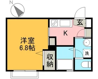 グランドソレーユ【1階】の間取り