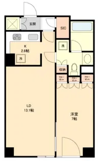 ジュールA【10階】の間取り