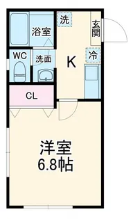 Neu Graben 溝の口【1階】の間取り