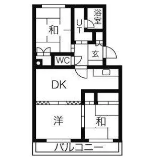 ルナコートIII【1階】の間取り
