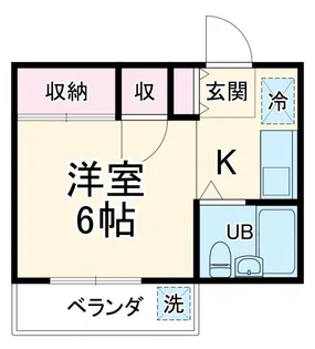 クレール日吉【3階】の間取り
