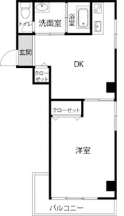 式部サンハイツII【5階】の間取り