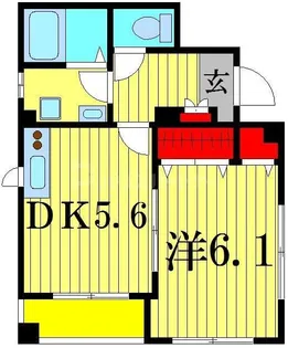 キャトルフィーユ【1階】の間取り