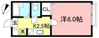 グランドール千歳烏山【1階】の間取り
