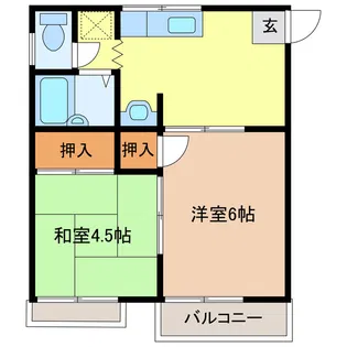 フルーツハウス【2階】の間取り