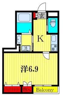 ファーストメゾン【2階】の間取り
