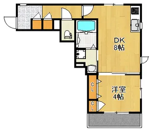 ao yokohama【1階】の間取り