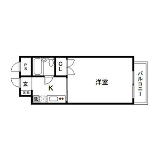 ヴェルコート上幟【3階】の間取り