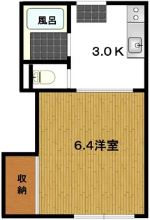 コーポ高橋第2【1階】の間取り