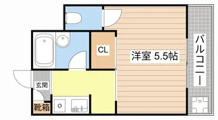 ウイングヴィーナス東陽【3階】の間取り