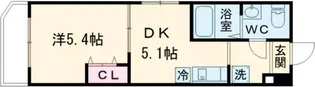アーバーハイツ六町4丁目【2階】の間取り