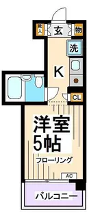 東京都世田谷区赤堤3【マンション】の間取り