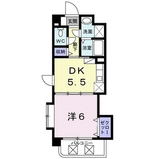 プレジール・S【4階】の間取り