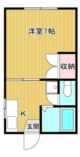 ハウスローランII【2階】の間取り