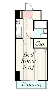 ライオンズマンション本厚木第3【6階】の間取り
