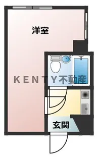 メゾン優【2階】の間取り