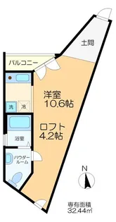 SAKAMURA HOUSE【4階】の間取り