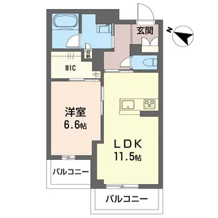サン宮前【3階】の間取り