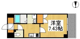 岡山県倉敷市老松町3【マンション】の間取り