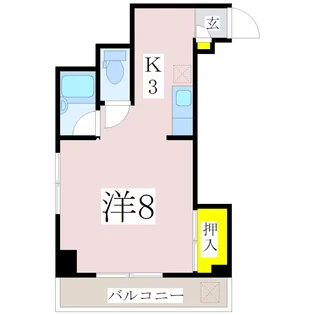 鹿児島県鹿児島市鴨池1【マンション】の間取り