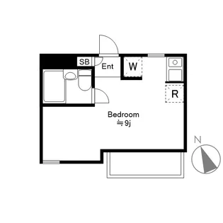 TOSA‐1【3階】の間取り