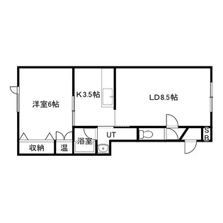 エクセルコート星ヶ浦【2階】の間取り