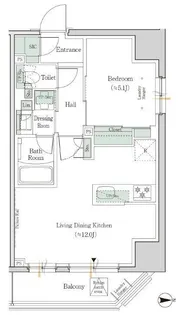 東京都台東区台東3【マンション】の間取り