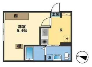 東小岩peace-cubeIII【1階】の間取り
