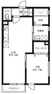 アールマンション【2階】の間取り