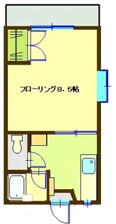 瀬尾ハイツ C棟【1階】の間取り