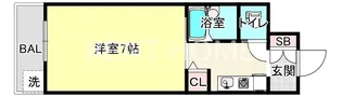 大阪府東大阪市小阪本町1【マンション】の間取り