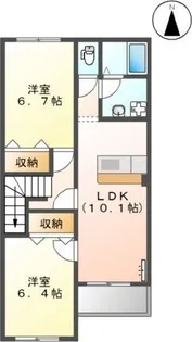 CasaBonneur【2階】の間取り