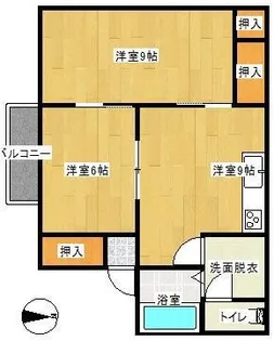 長野県上伊那郡宮田村【アパート】の間取り