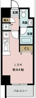 リヴシティ栄【3階】の間取り