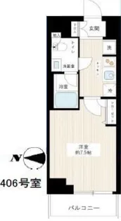 HY’s crecer 清澄白河【4階】の間取り