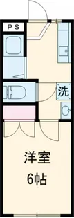 ハイツみどり【2階】の間取り