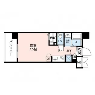 福岡県福岡市西区姪の浜3【マンション】の間取り