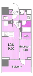 グレーシアフィット藤沢鵠沼【2階】の間取り