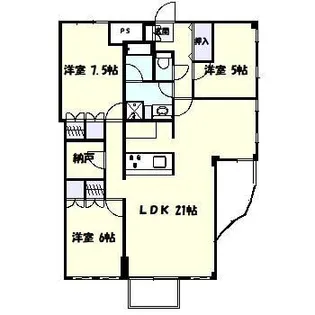 神奈川県川崎市宮前区宮前平3【マンション】の間取り