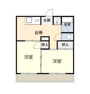 グラシアス本郷【2階】の間取り