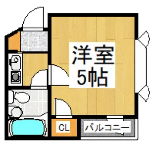 ニチエーイン鷹の台【3階】の間取り