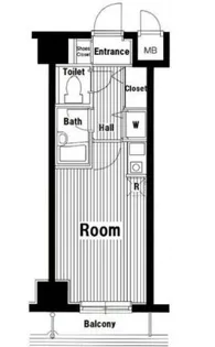 ガラ・ステージ目白台【1階】の間取り