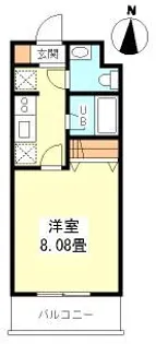 東京都新宿区西早稲田3【マンション】の間取り