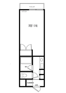 ブルーラビット【1階】の間取り