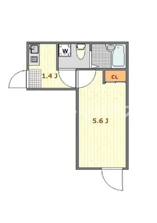 Luxカシオペア【2階】の間取り