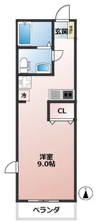 ルセドール赤羽【1階】の間取り